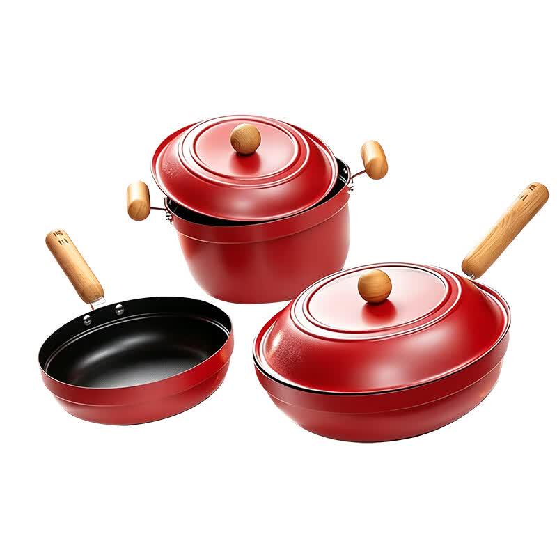 Sanhe Hongyun Non-stick Cookware Set