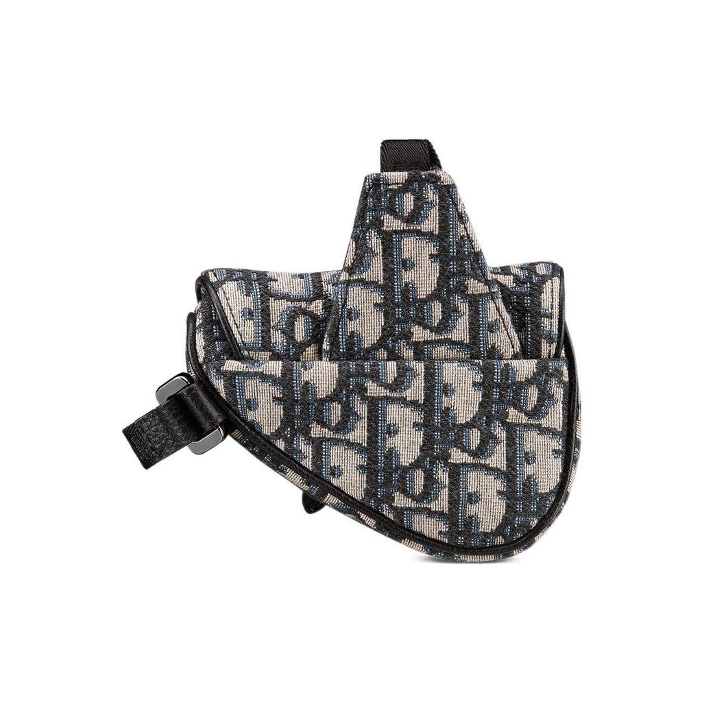 Dior Saddle Nano Oblique Print Shoulder Bag Men Shoulder Bag 2ADCA441YKY-H27E