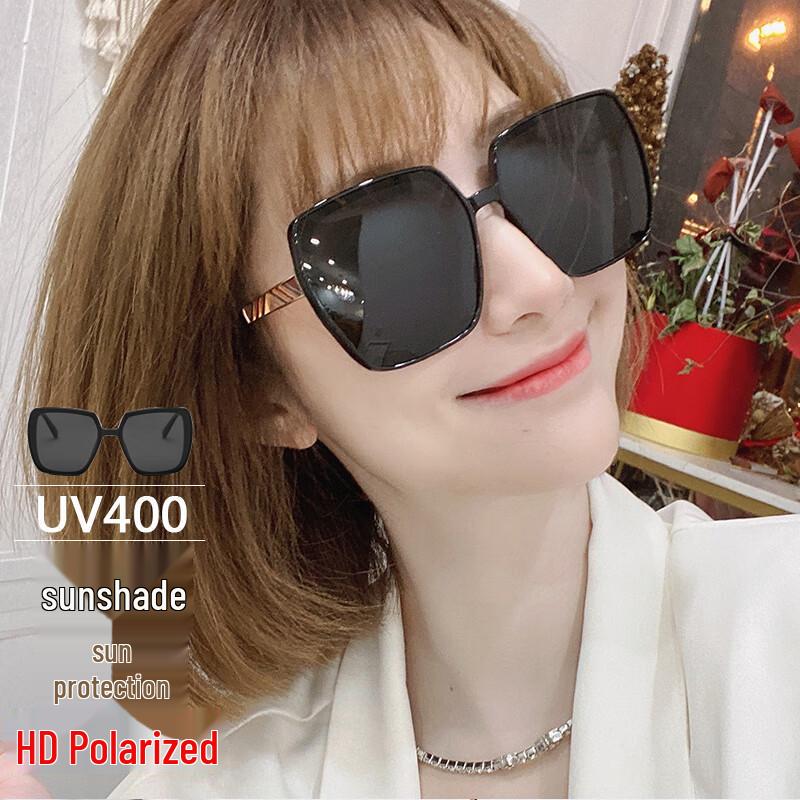 Lafudelu Women s Polarized UV Protection Oversized Sunglasses