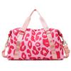 1pcs Travel Bag for Short Trips Large Capacity Cow Print Luggage Duffle Lightweight Carry-On Bag for Business Trips Travel & Gym