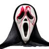 Halloween Cosplay Läskig Skrikande Spöke Ansiktsmask Npc Rolig Prank Skrämselhuvudbonad För Fest Bal Kostym Rekvisita Idealisk För Halloween