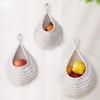 Droplet Wall Hanging Basket Boho Wall Decor Hanging Flower Pot Woven Wall