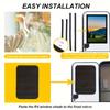 Reflective Blackout Skylight Sunshade Waterproof Interior Sun Protector  Glass Sunroof
