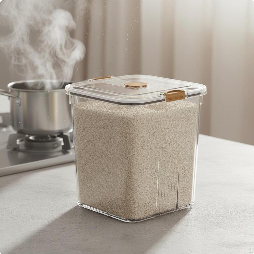 Rice Storage Container DampnessResistantResistant Airtight Sealed Grain Bin