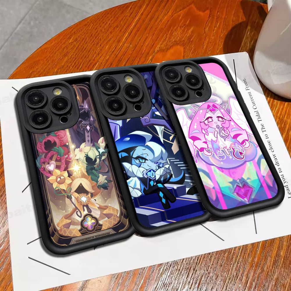 Mobile Game C-Cookie Run Kingdom Phone Case For IPhone 17 16 15 13 11 12 14 Pro Max Plus Silicone Cover Shell