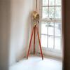 Pack of 1 Spotlight Tripod Floor Lamp, Brass,