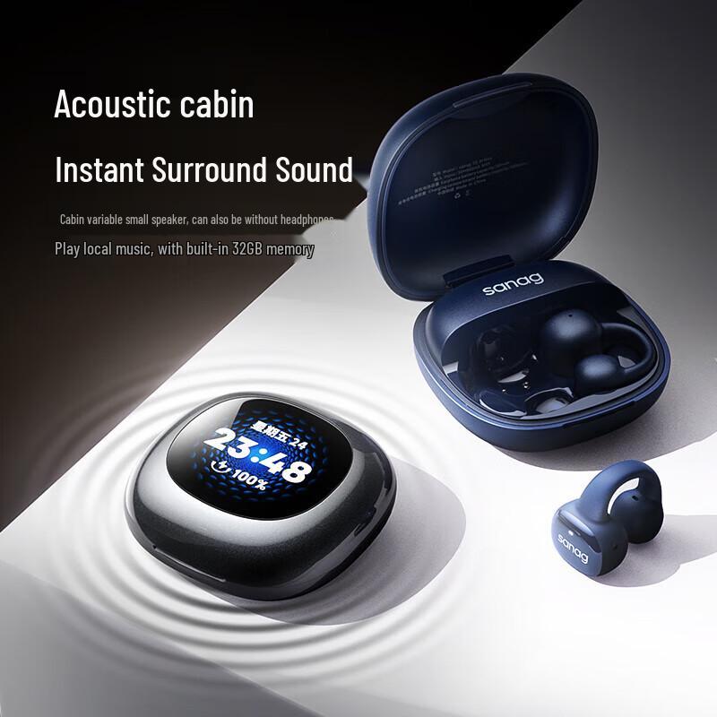 SANAG S5 PRO Wireless Ear-Clip Headphones