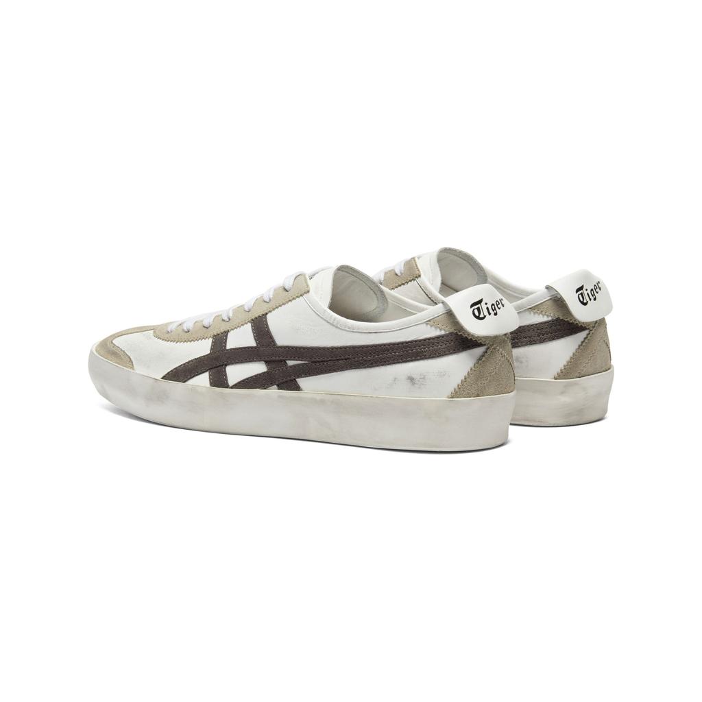 ONITSUKA TIGER MEXICO 66 Abriebfest Niedrig geschnitten Freizeit-Schuhe Unisex Weiß Schwarz 1183C549-100