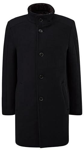 s.Oliver Wool Blend Coat with Fixed Quilted Insert (2149194)