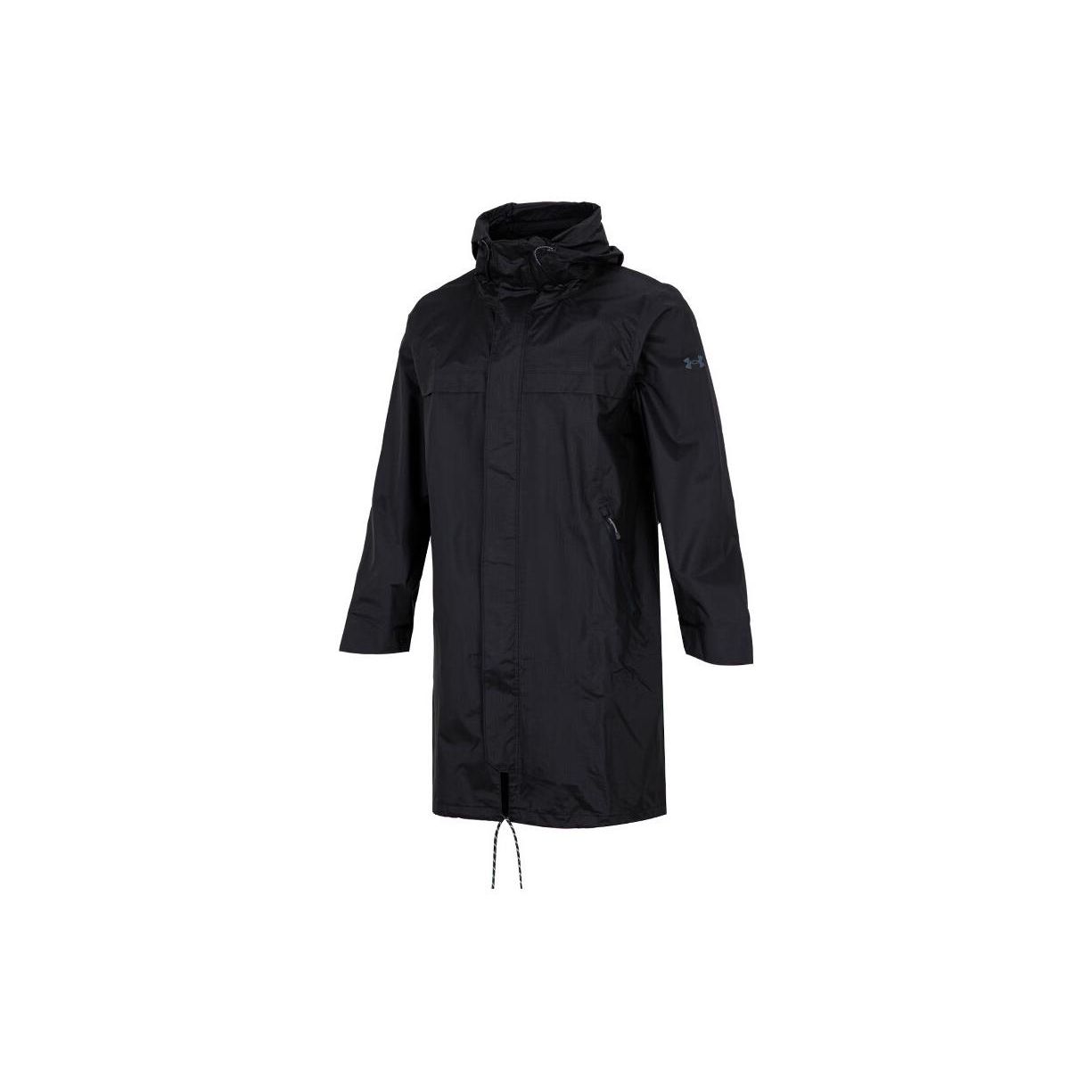 

Under Armour Solid Long Hooded Jacket Мужская верхняя одежда Черный 1360414-001 L