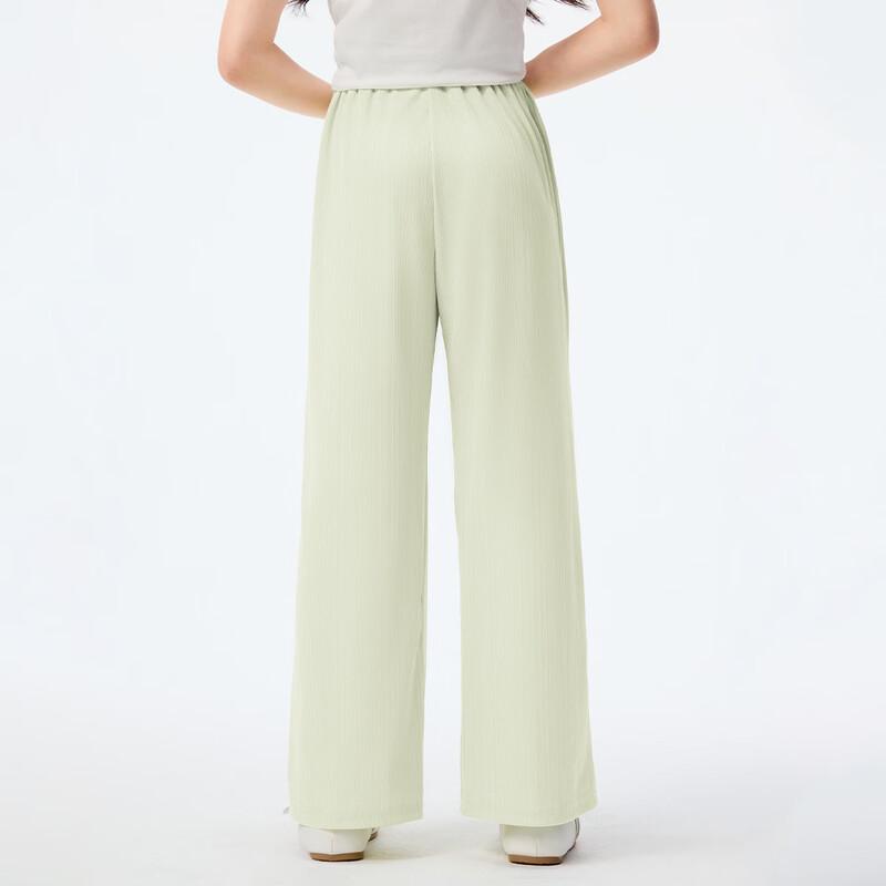 Girls' Ice Silk Breathable Casual Long Pants