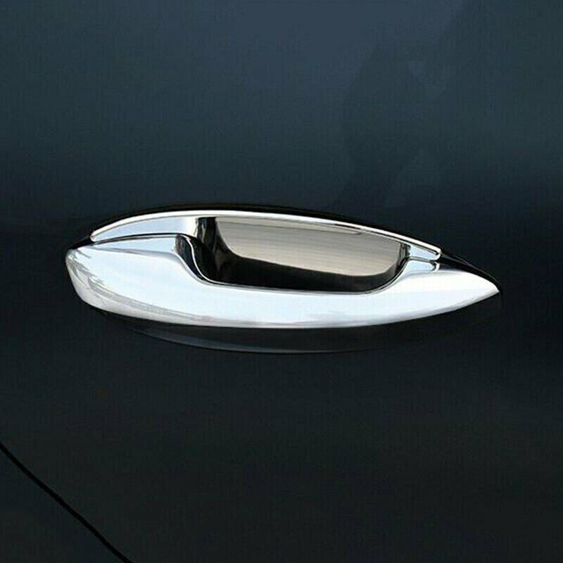 Chrome Door Handle Cup Bowl Cover Trim For Mercedes-Benz C E GLC CLASS W205