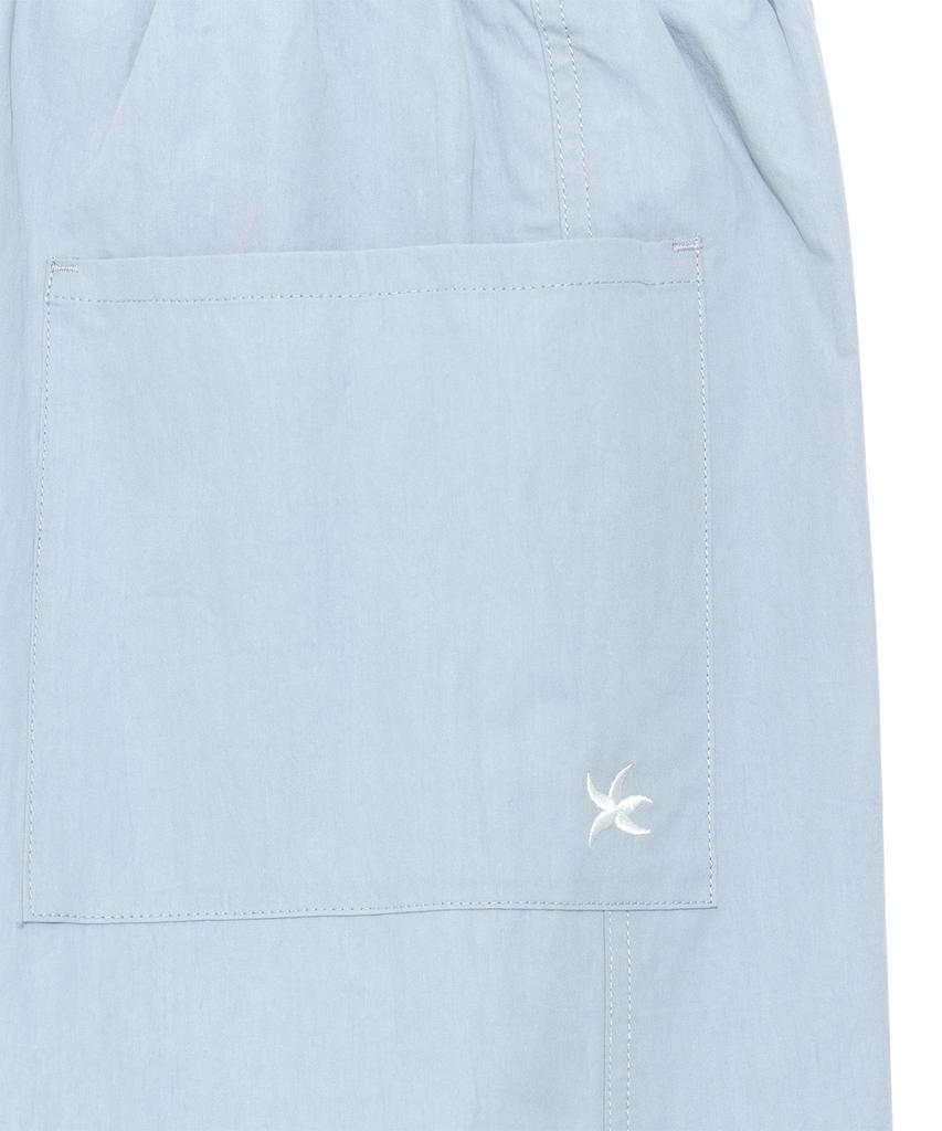 THE COLDEST MOMENT Tcm Mini Logo Nylon Pants (Sky Blue)