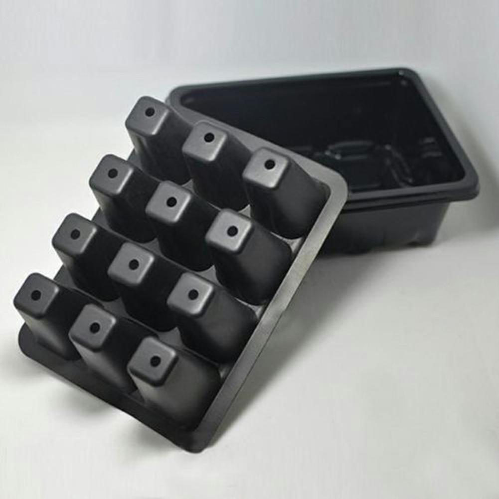 Seed Starter Kit 12 Cells Seedling Trays Gardening Germination Tray Plant Grow Kit for Gardening
