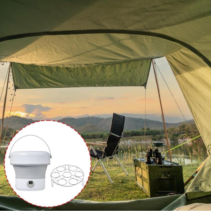Space Saving Foldable Miniature Dishwasher Small Dishwashing Machine for Small Kitchens Dishes and Vegetables Cleaner