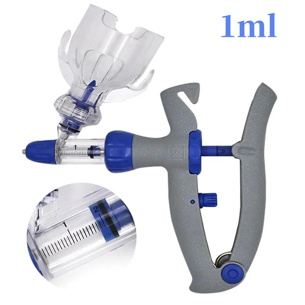 1/2/5/10ml Automatic Veterinary Continuous Syringe Poultry Animal Injection Needle Adjustable Vaccine For Livestock Cattle Sheep
