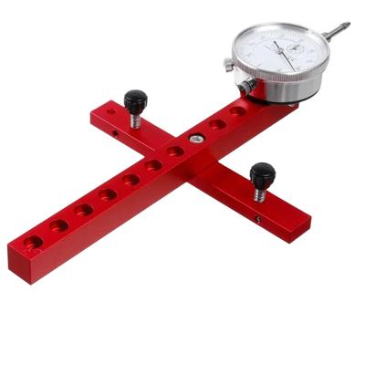 0.01in Resolution Table Dial Indicator Corrector Measuring Table Gauge Adjustable Rust Prevention Machinery Tool Wood Working
