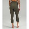 Lululemon Align  High Rise Crop 23  Army Green