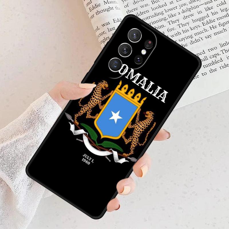 Somali Somalia National Flag Phone Case For Samsung Galaxy S25 S23 S30 S8 S21 S20 FE S24 S22 Note 10 20 Plus lite Ultra