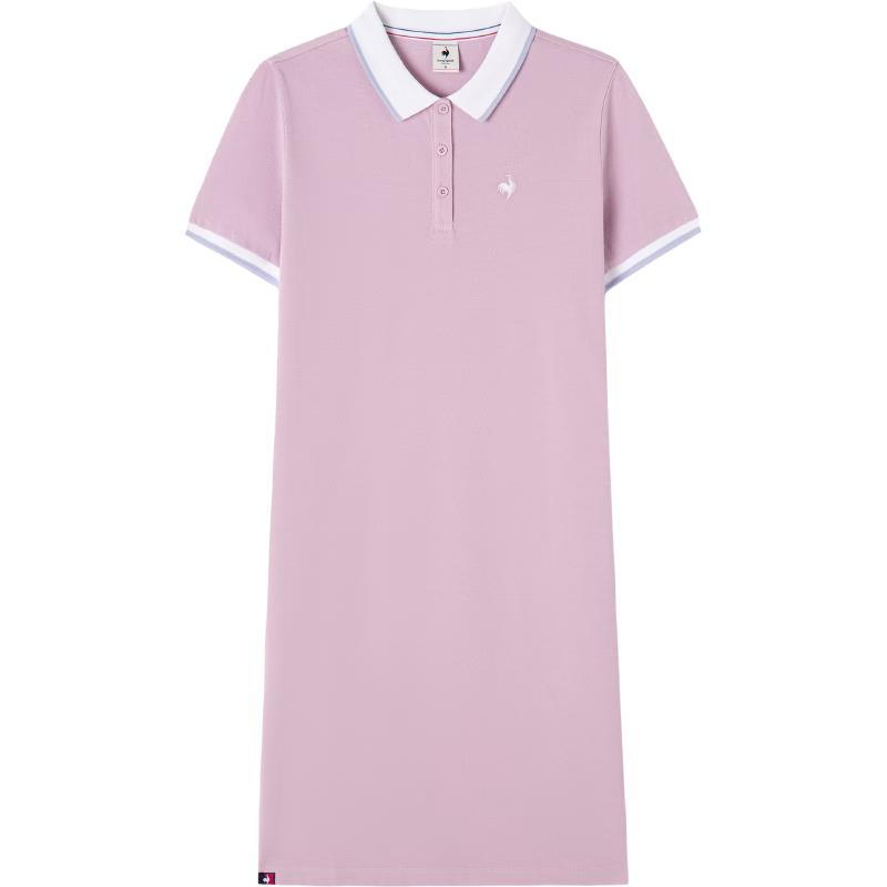 

Le coq sportif Women s Casual Short-Sleeve Polo Dress L
