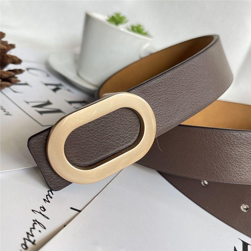 Trendy Fashionable Pu Waist Belt For Women Stylish Simple And Versatile For Jeans