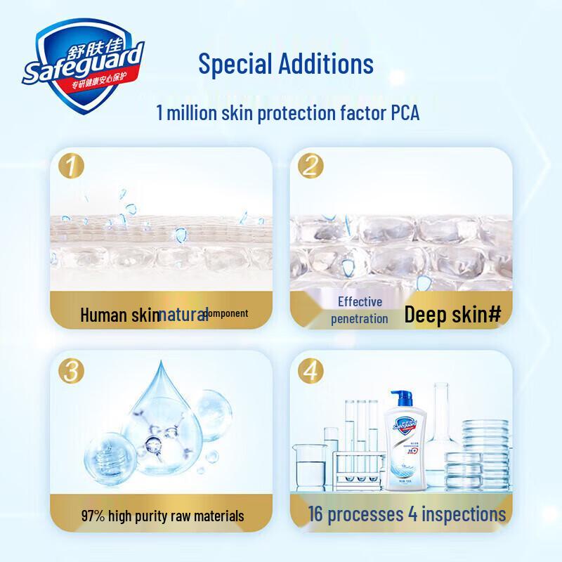 Safeguard Moisturizing Lemon Scent Shower Gel