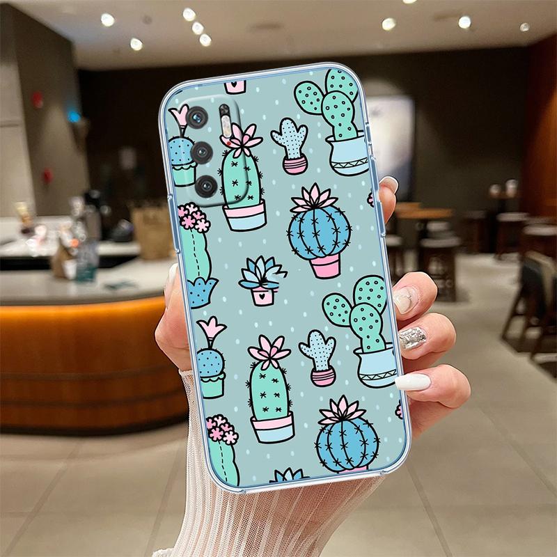 RE63 Watercolour Cacti And Succulent Case for Motorola G40 G04 G05 One Ace Action  Fusion + Plus Hyper Macro Vision Zoom Motorola One Fusion