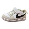 Nike Court Borough Comode Sportive Resistenti Traspiranti Sneakers Basse Sneakers per Bambini Grigio Bianco DZ2788-101