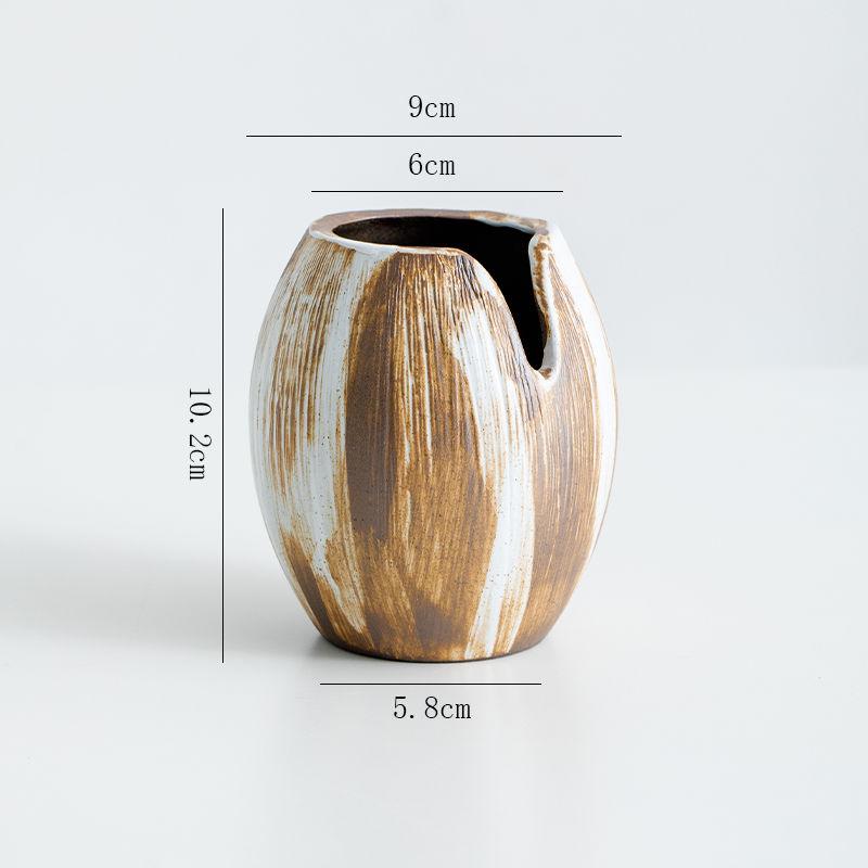 Китайские керамические вазы в винтажном стиле для гидропонных цветочных композиций, вазы для цветов на обеденный стол в гостиной, украшение для дома, новые.