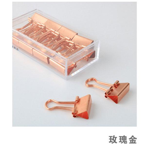 Gold Metal Dovetail Clip Ticket Collection Office Supplies Office Accessories Paper Clips Para Papel Paper Clip Binder Clips
