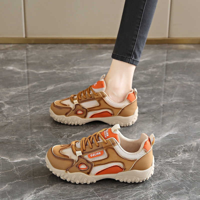 Fashion Key Height Thick Sole Women Tennis Shoes Sneakers Therapeutic Women's Golf Ladies Shoes On Sale Sport Seasonal Deporte