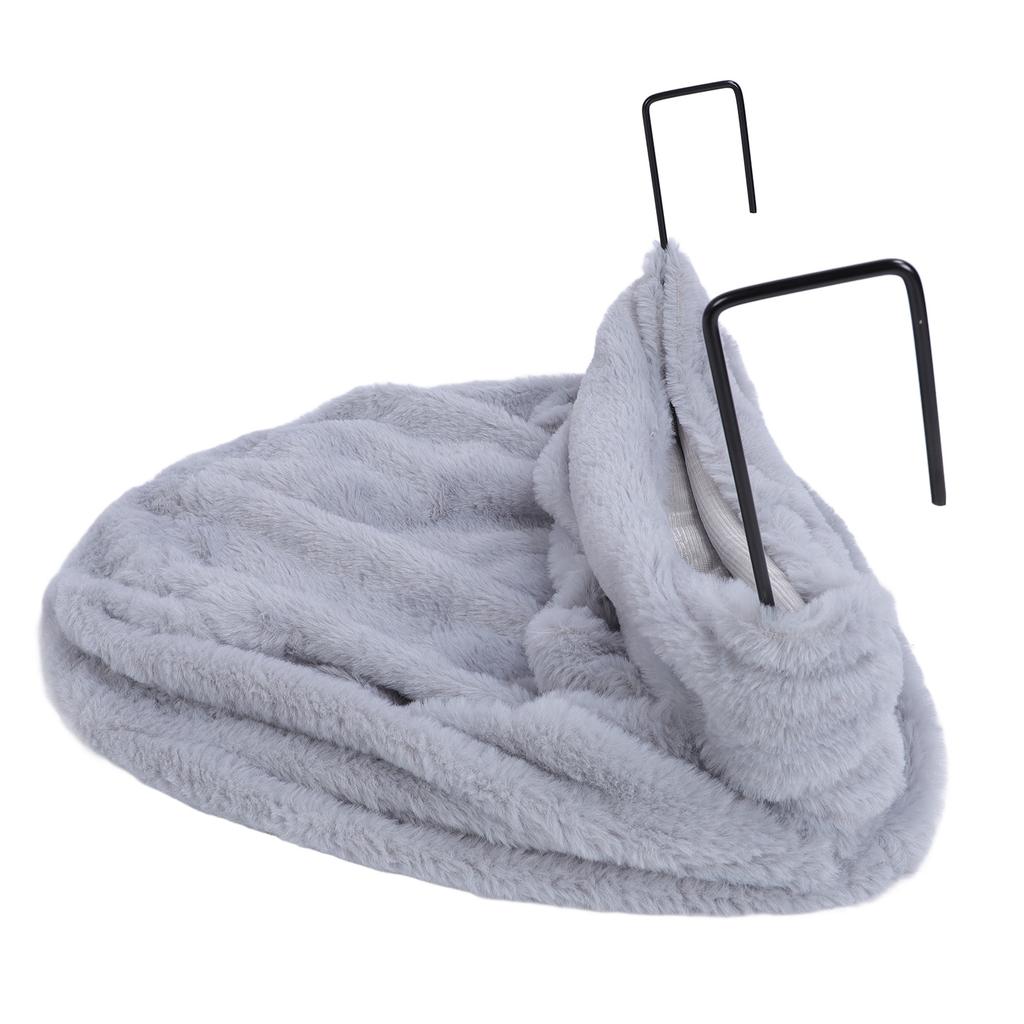 Cat Hammock S Plush Space Saving Soft Warm Enhanced Comfort Cat Hammock Bed for Home Indoor