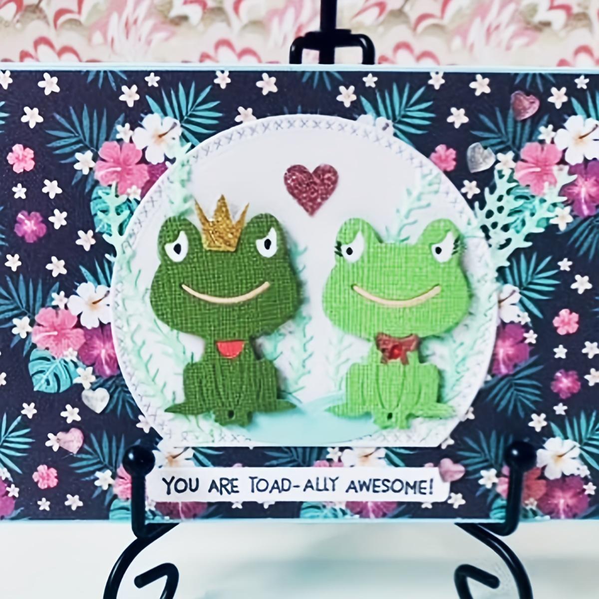 

Frog Metal Cutting Dies Stencil for DIY Scrapbooking Photo Album Embossing Paper Cards Crafts Diecuts dies