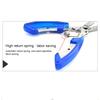 Fishing Pliers Stainless Steel Anti-skid Plastic Handle Fish Hook Remover Scissor Tackle Equipment Tools Supplies