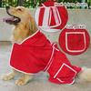 Towel bathrobe water-absorbing quick-drying hat cute dog clothes one size large dog bathrobe