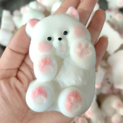Superweiches Dekomprimierendes Squeeze-Spielzeug Plüschwelpe Hase Stressabbau Kneifspielzeug Langsam Zurückfedernd Fidget-Relief-Spielzeug Geschenk