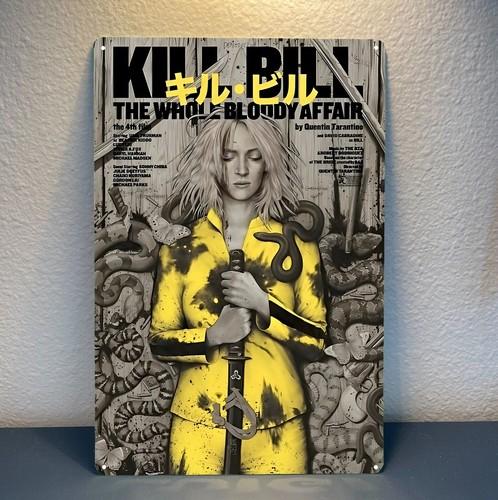 Kill Bill Bloody Affair Movie Metal Poster Collectable Tin Sign 20x30cm(7.8x11.8inch)