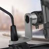 Fellflying Motorcycle Back View Holder Bracket, Motorcycle Back View Fixed Bar - Aluminum Alloy