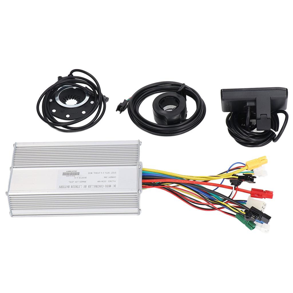 Electric Bike Modified Controller Set with 30A Controller and S866 Display for 1000W Motors