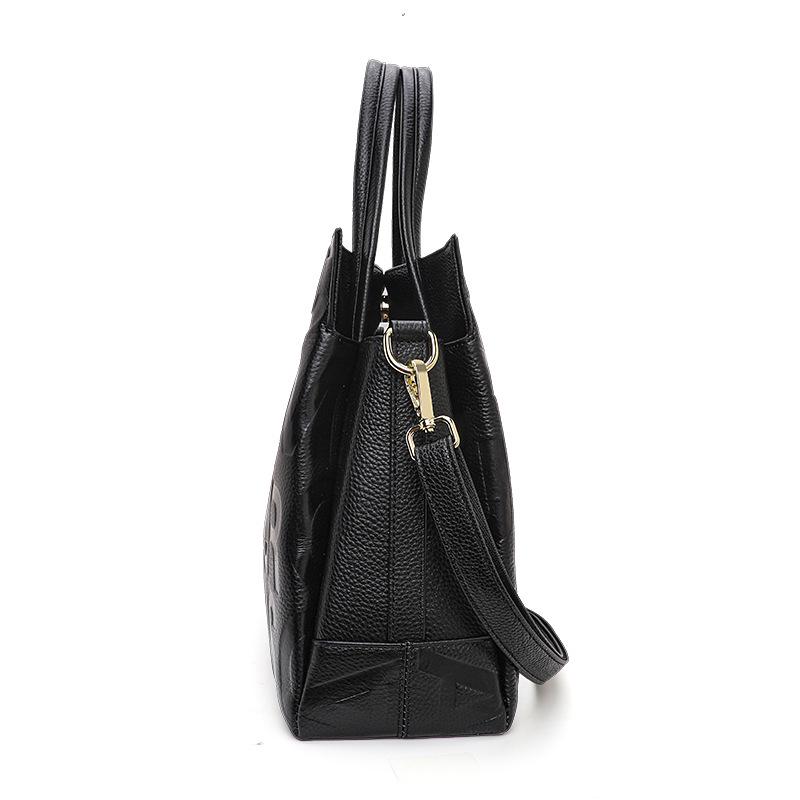 Thousand Classic 2025 Autumn/Winter Large Capacity Cowhide Handbag for Women - Shoulder & Crossbody