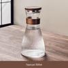 Gnas Chinese Style Heat-Resistant Glass Water and Tea Cup Set with Cold Water Kettle for Guests