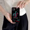 T-TikTok-K Phone Case For IPhone 16 15 14 13 12 11 Pro Max Plus X XS MAX Black Matte Phone Fundas