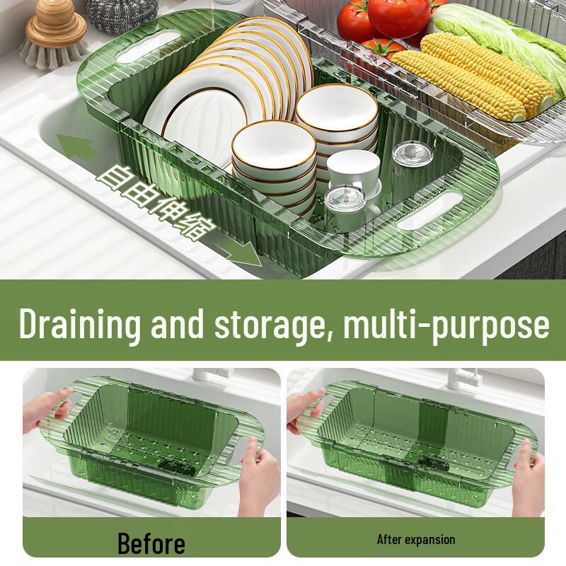 CCKO Ret retractable Kitchen Sink Drain Basket