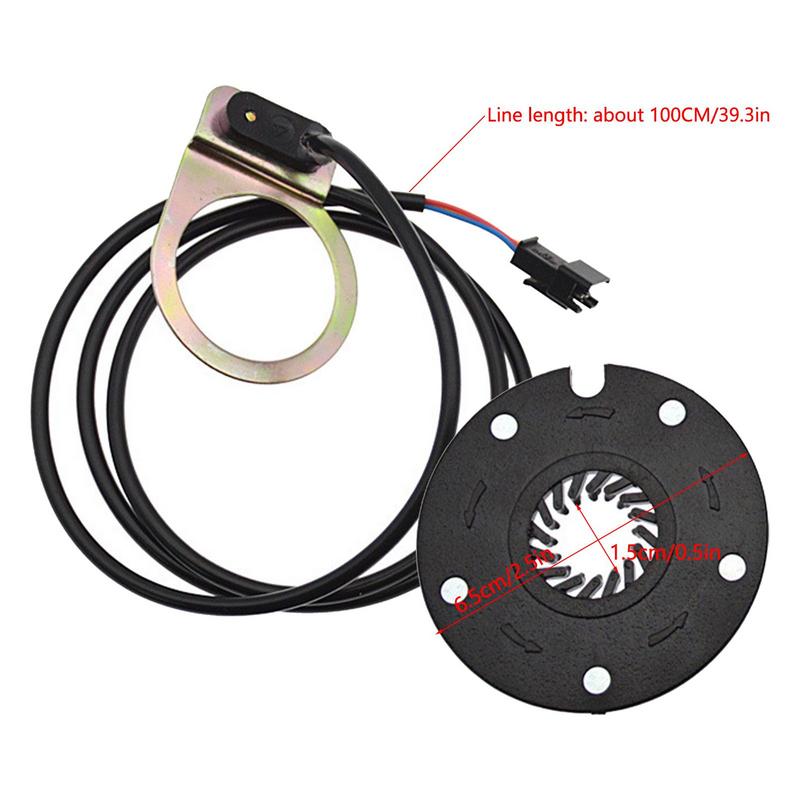 Electric Bicycle Pedal PAS System Assistant Sensor 5/8/12 Magnets Speed Sensor SM-3A Plug Electric Bikes Replacement Parts