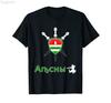 ZX 100 Cotton Circassian Abkhazia Flag of Abkhazia MEN WOMEN Hip Hop T Shirts Size XS5XL