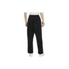 Nike Embroidered Logo Solid Color Drawstring Casual Sweatpants Men Bottoms Black DX8186-010