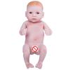 Mini Reborn Dolls Soft Silicone Realistic Closing Eyes Baby Doll Gift for Kids Adults