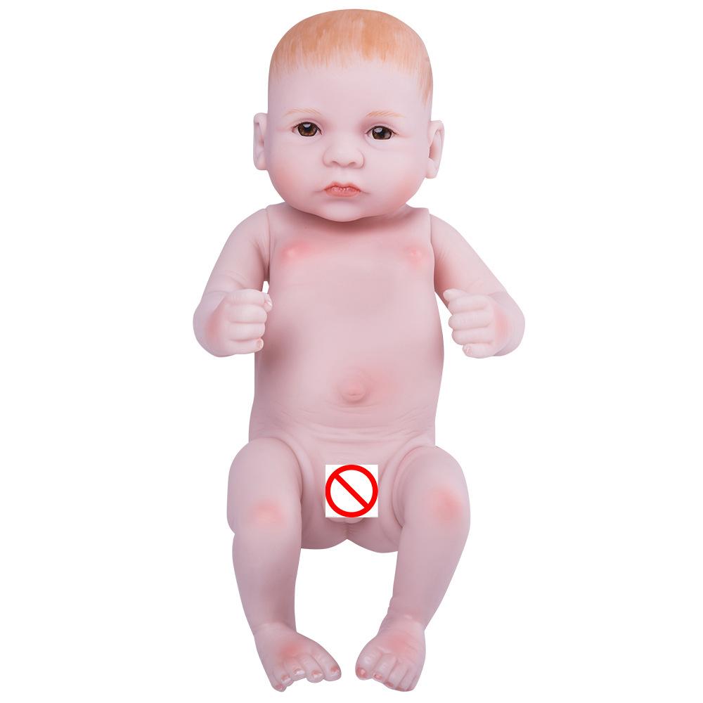 Mini reborn panenky Měkké silikonové realistické zavírací oči Dárek pro panenky pro děti a dospělé