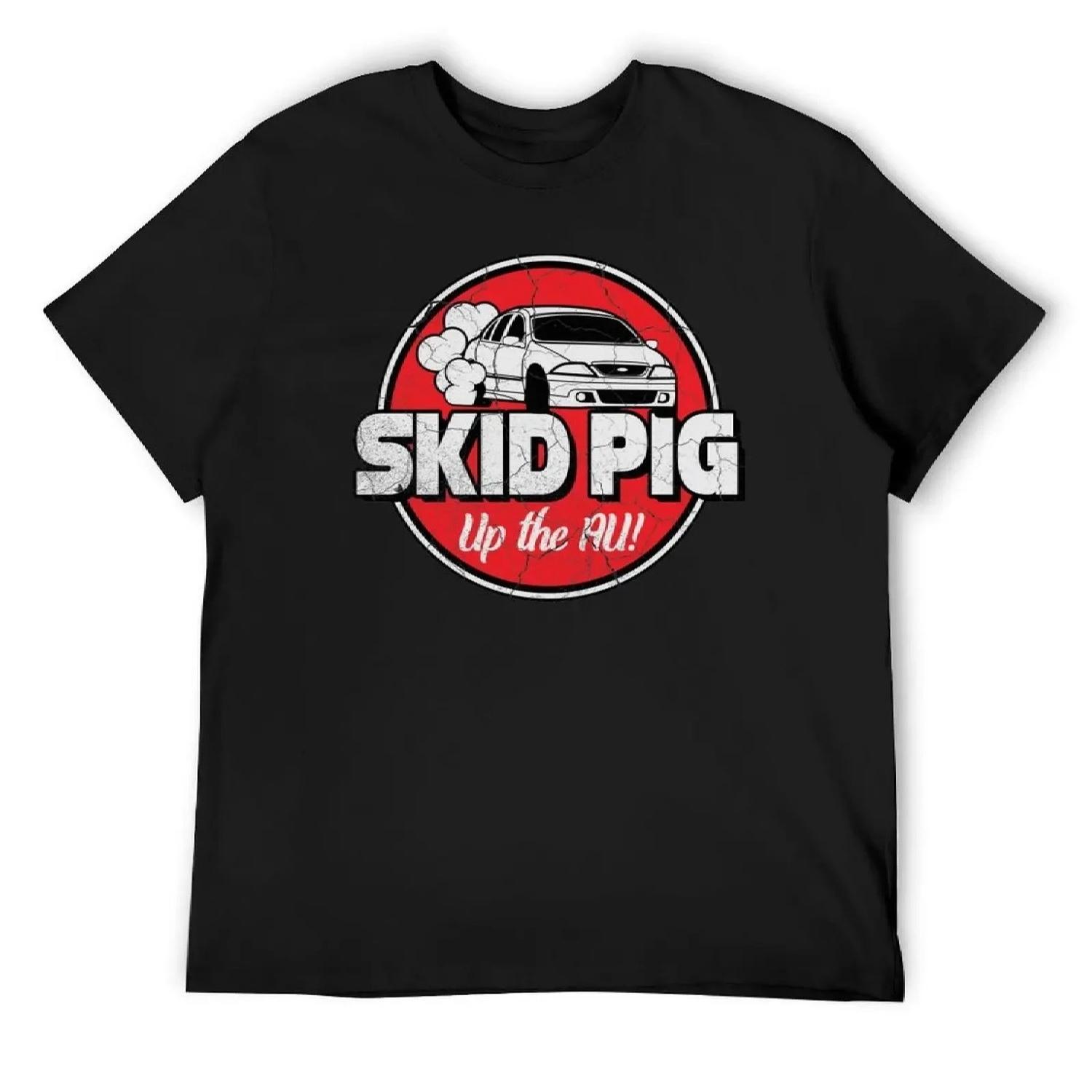 

AU Falcon skid pig T-Shirt oversized funny shirt cotton oversized graphic tee gifts for boyfriend men graphic t shirts XXXXXL