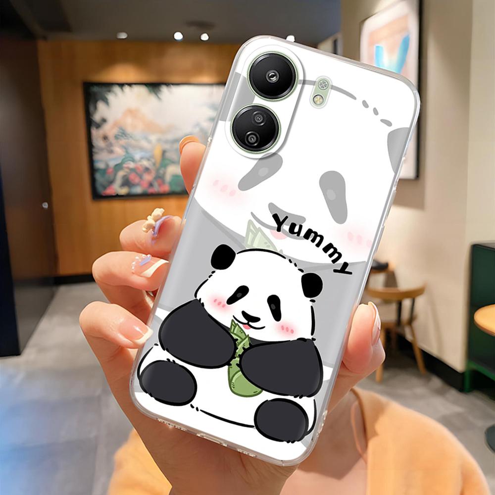 Pour Poco C65 Coque Silicone TPU Souple Mignon Lapin Léger Coque Arrière Pour Xiaomi POCO C 65 4G pocoC65 Léger Funda Coque